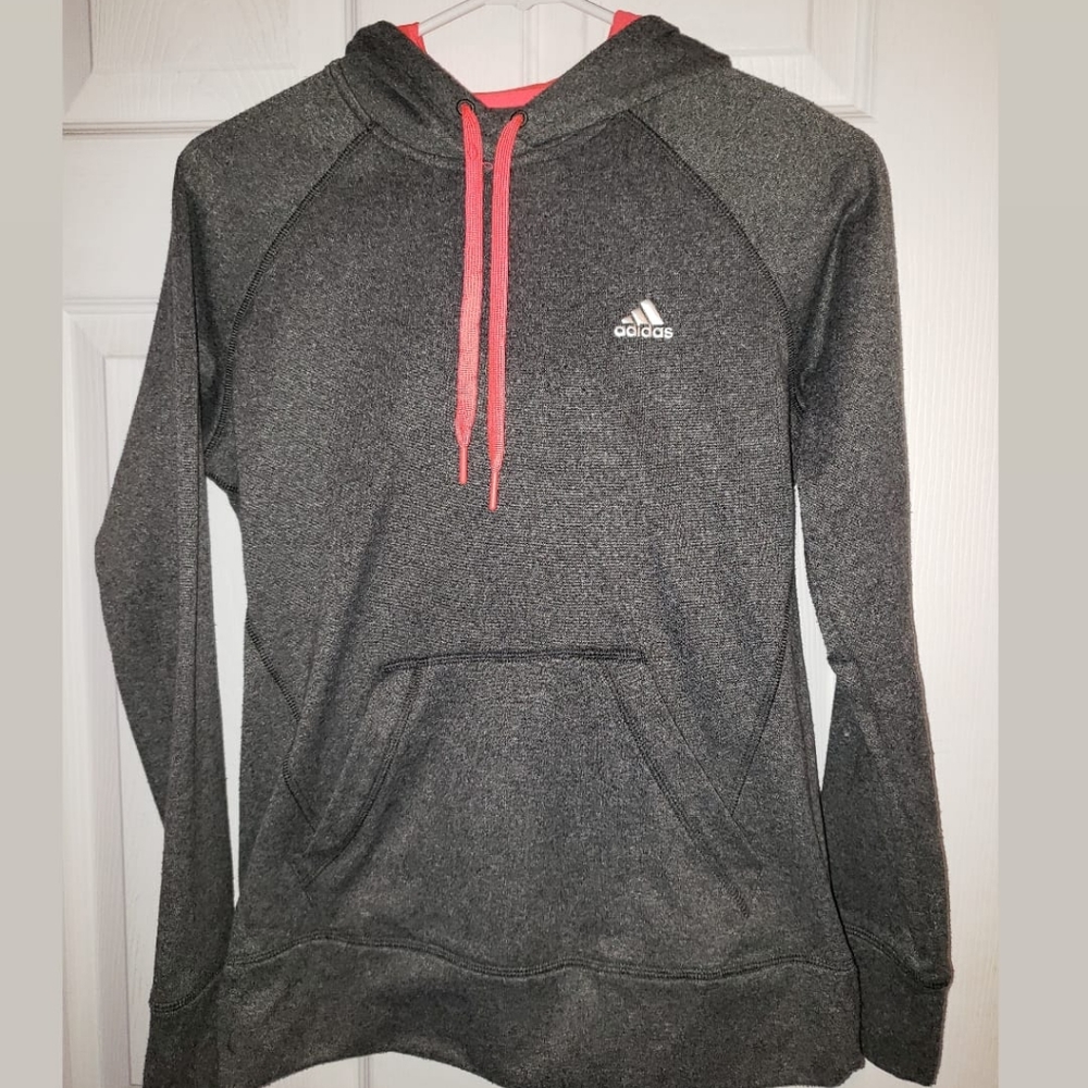 WOMENS ADIDAS MARLED HOODIE